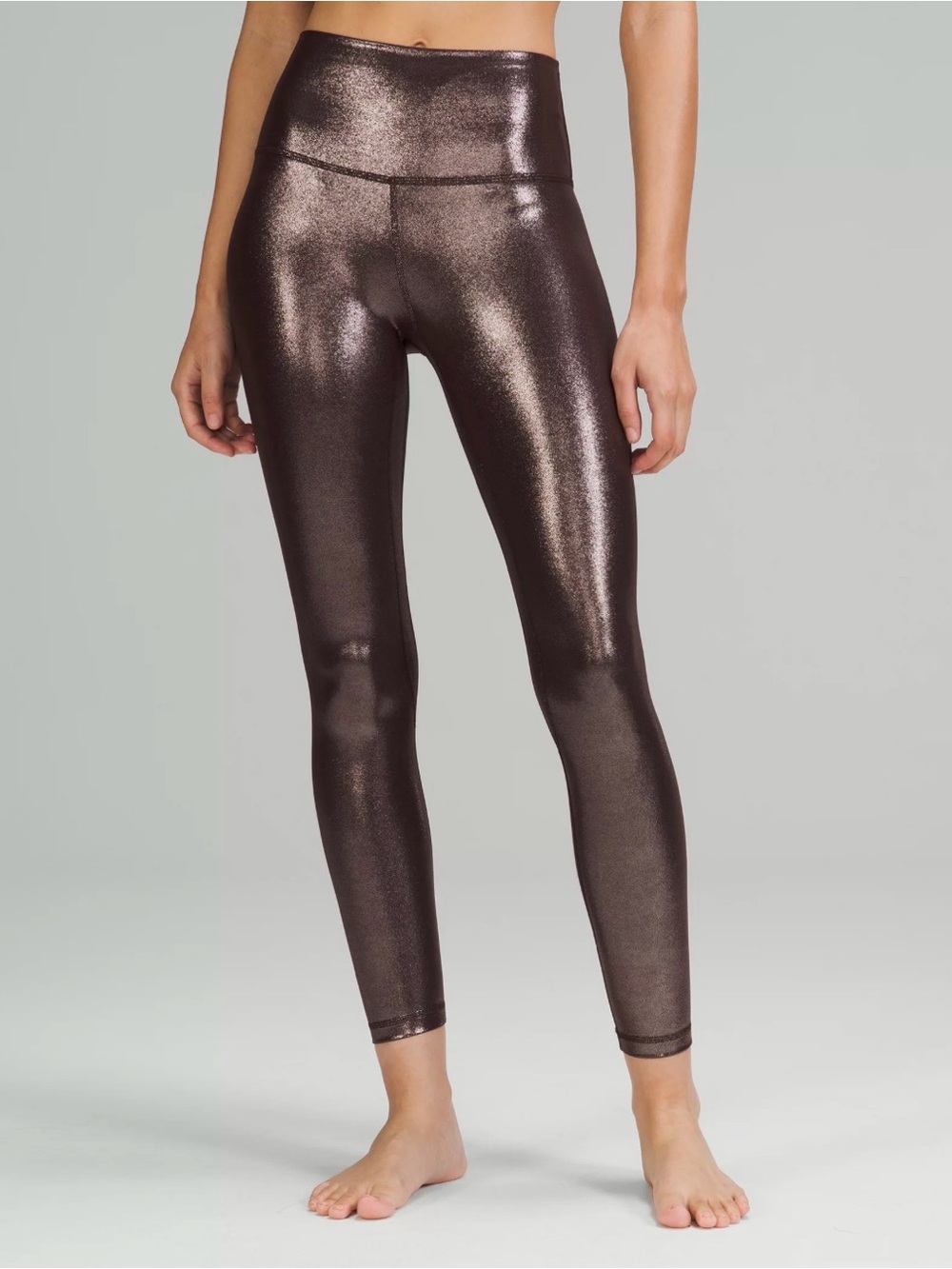 lululemon Align High-Rise Pant - Radiate Foil Print French Press